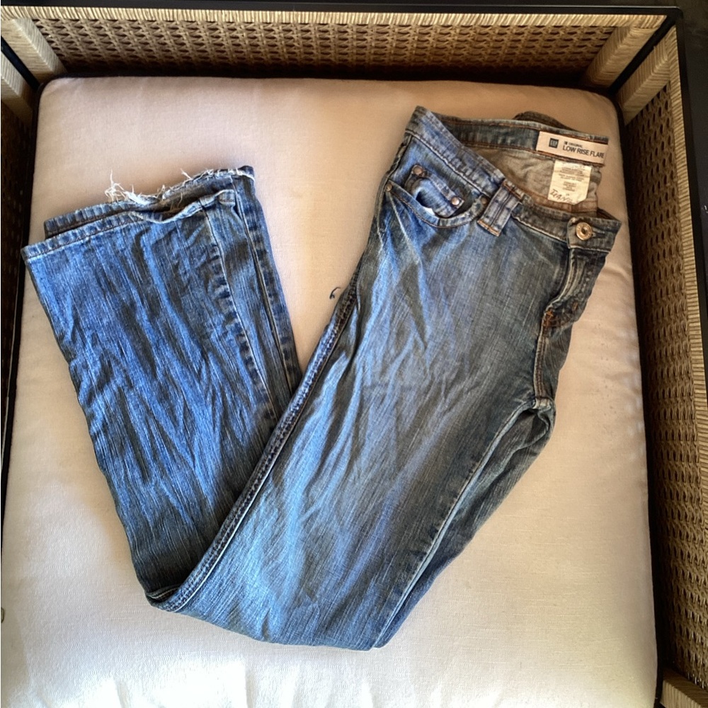 GAP Y2K Vintage Women's Low Rise Flared Jeans